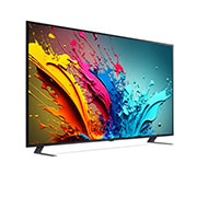 LG Smart TV LG QNED AI QNED85 4K 86 pouces 2024, Vue latérale vers la droite, 86QNED85T6C, thumbnail 6